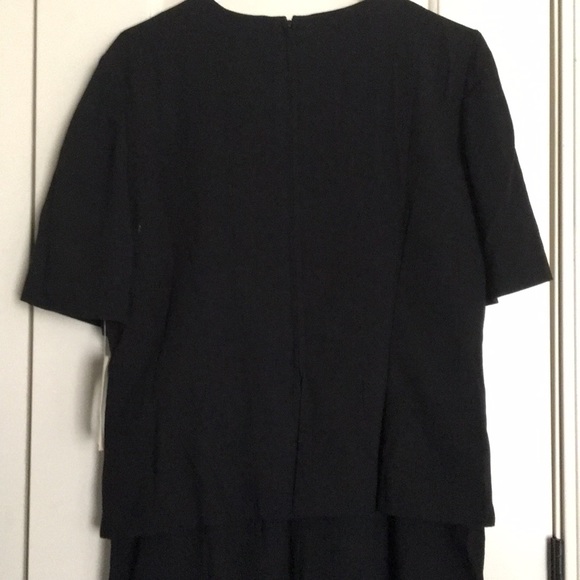 NWT Kathy Lee Collection Size 12 Black Dress - Picture 3 of 4